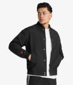 Unisex Adidas Manchester United x Stone Roses 2026 Black Jacket