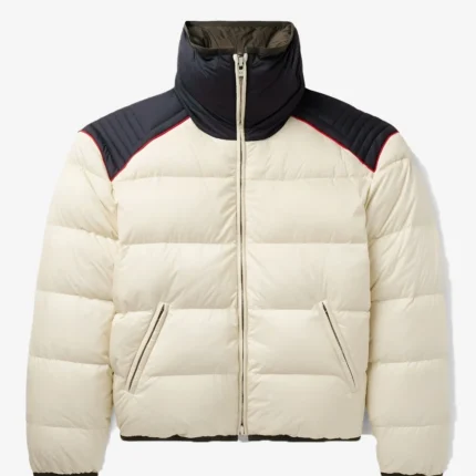 Andy Cohen New Year LORO PIANA Slim-Fit Reversible Quilted Shell Down Jacket White