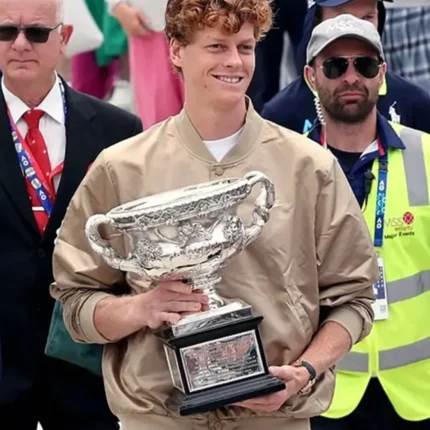 Unisex Australian Open 2026 Jannik Sinner Tennis Tournament Bomber Jacket