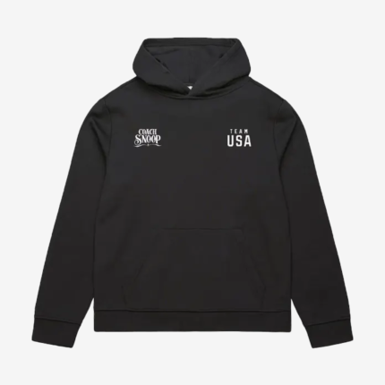 Black Team USA Coach Snoop Hoodie For Unisex