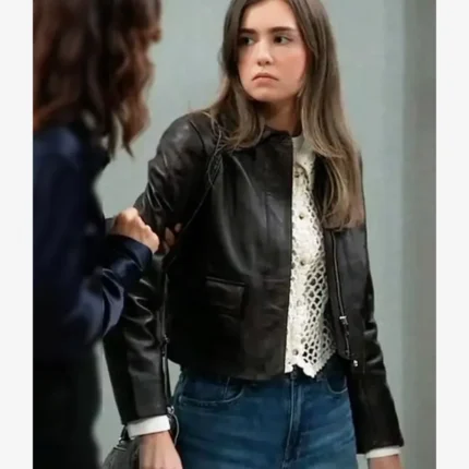 Unisex Braedyn Bruner General Hospital 2025 Emma Scorpio-Drake Leather Jacket