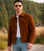 Unisex Camp Rock 3 Kevin Jonas Jason Gray Brown Jacket