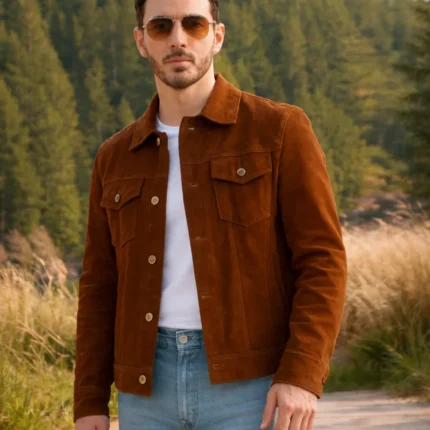 Unisex Camp Rock 3 Kevin Jonas Jason Gray Brown Jacket