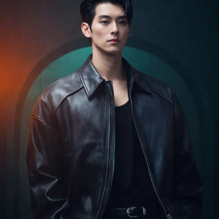 Unisex Cashero Lee Chae-Min Jo Nathan Black Jacket