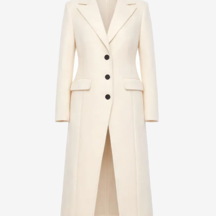 Claire Grace The Young and the Restless Tv Series Hayley Erin White Wool Coat