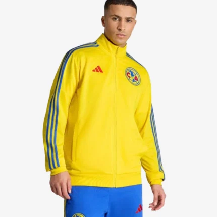 Unisex Club America Adidas DNA Fleece Track Jacket