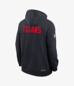 Coach DeMeco Ryans Houston Texans Nike Alt Offensive Set Play Black Pullover Hoodie For Unisex