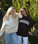 Cozy Meets Cute Our New Sunshine Embroidered Mock Neck