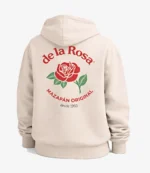 Unisex De La Rosa Mazapan Beige Pullover Hoodie in Fleece