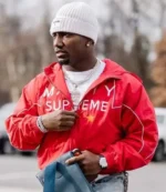 Unisex Deebo Samuel Sr. Marty Supreme Red Hooded Jacket