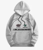 Fashion Unloose Blackened Graphic Print Hoodie For Men & Women