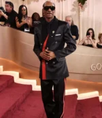 Golden Globe Awards Snoop Dogg Black Coat