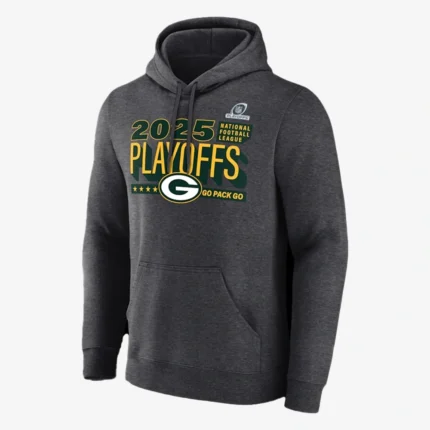 Green Bay Packers 2025 Playoffs Ready Pullover Hoodie