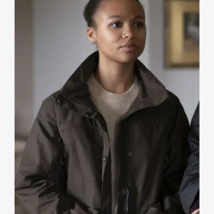 Harper Stern Industry 2026 Myha’la Brown Cotton Jacket For Unisex