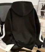 Hearten let love Shine Black Hoodie