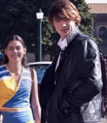 Unisex Jacob Elordi The Kissing Booth Black Noah Flynn Leather Jacket