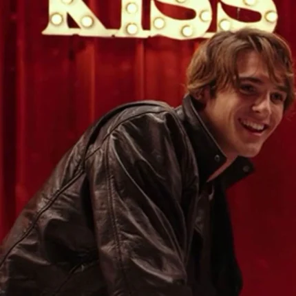 Jacob Elordi The Kissing Booth Black Noah Flynn Leather Jacket