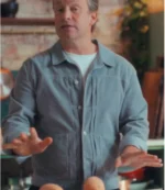 Unisex Jamies Feasts for a Fiver S01 Jamie Oliver Blue Cotton-corduroy Jacket