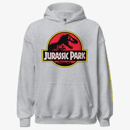Unisex Jurassic Park Logo Pullover Hoodie