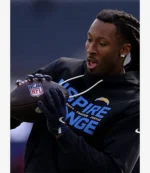 Unisex Los Angeles Chargers 2025 Inspire Change Opportunity Equity Freedom Justice Nike Sideline Pullover Hoodie in Black