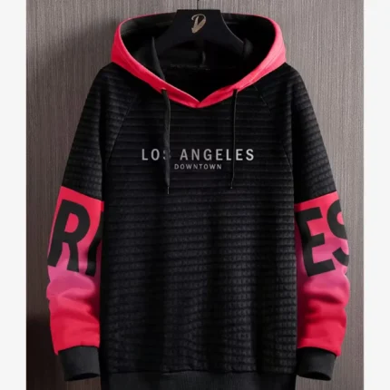 Unisex Los Angeles Down town graphic Hoodie