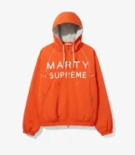 Marty Supreme Timothee Chalamet Orange Jacket