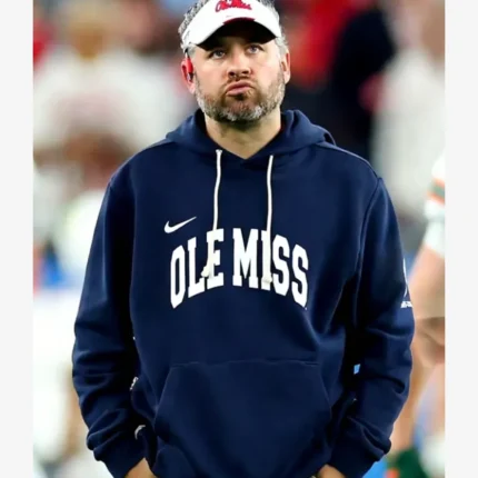 Unisex Pete Golding Ole Miss Nike Navy Blue Hoodie