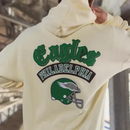 Philadelphia Eagles Cream Hoodie