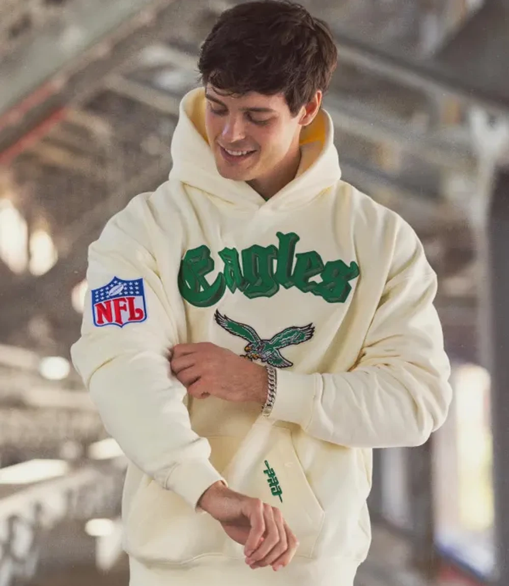 Philadelphia Eagles Cream Hoodie Philadelphia Eagles Cream Hoodie For Unisex