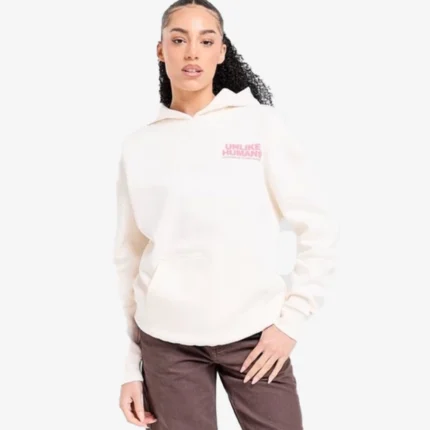 Unisex Premium Unlike Humans Flower Overhead Hoodie