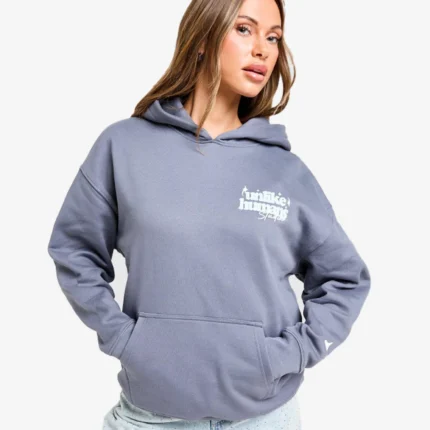 Women's Premium Unlike Humans Studio Overhead Blue Hoodie