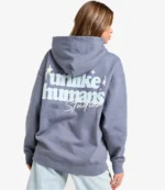 Premium Unlike Humans Studio Overhead Blue Hoodie