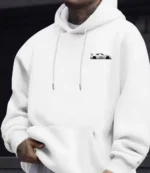 Racing Style Element Pattern Print Hoodie