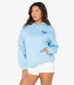 Unisex Roxy Wailea Graphic Blue Hoodie