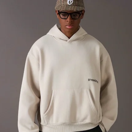 STYNVO Code Casual Letter Print Hoodie Autumn Winter