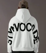 STYNVO Code Casual Letter Print Hoodie Autumn