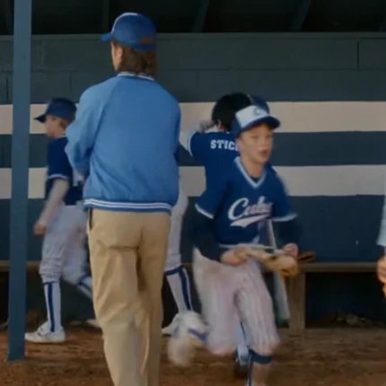 Stranger Things S05 Steve Harrington Blue Coach Jacket