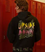Stranger Things x PacSun Upside Down Black Hoodie