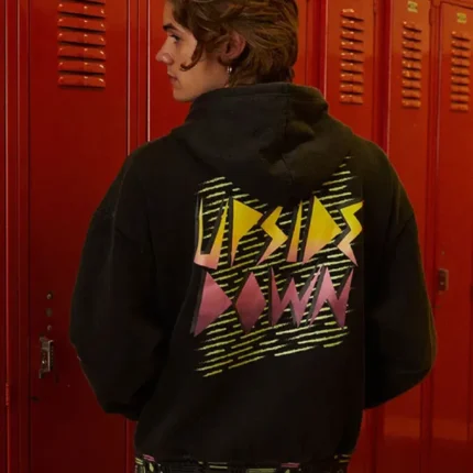 Stranger Things x PacSun Upside Down Black Hoodie
