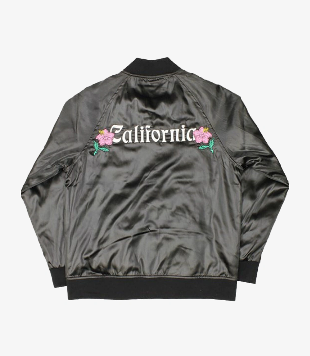 Stussy California Black Jacket Unisex Stussy California Black Jacket