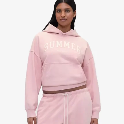 Summer Fridays Heavyweight Oversized Logo Hoodie