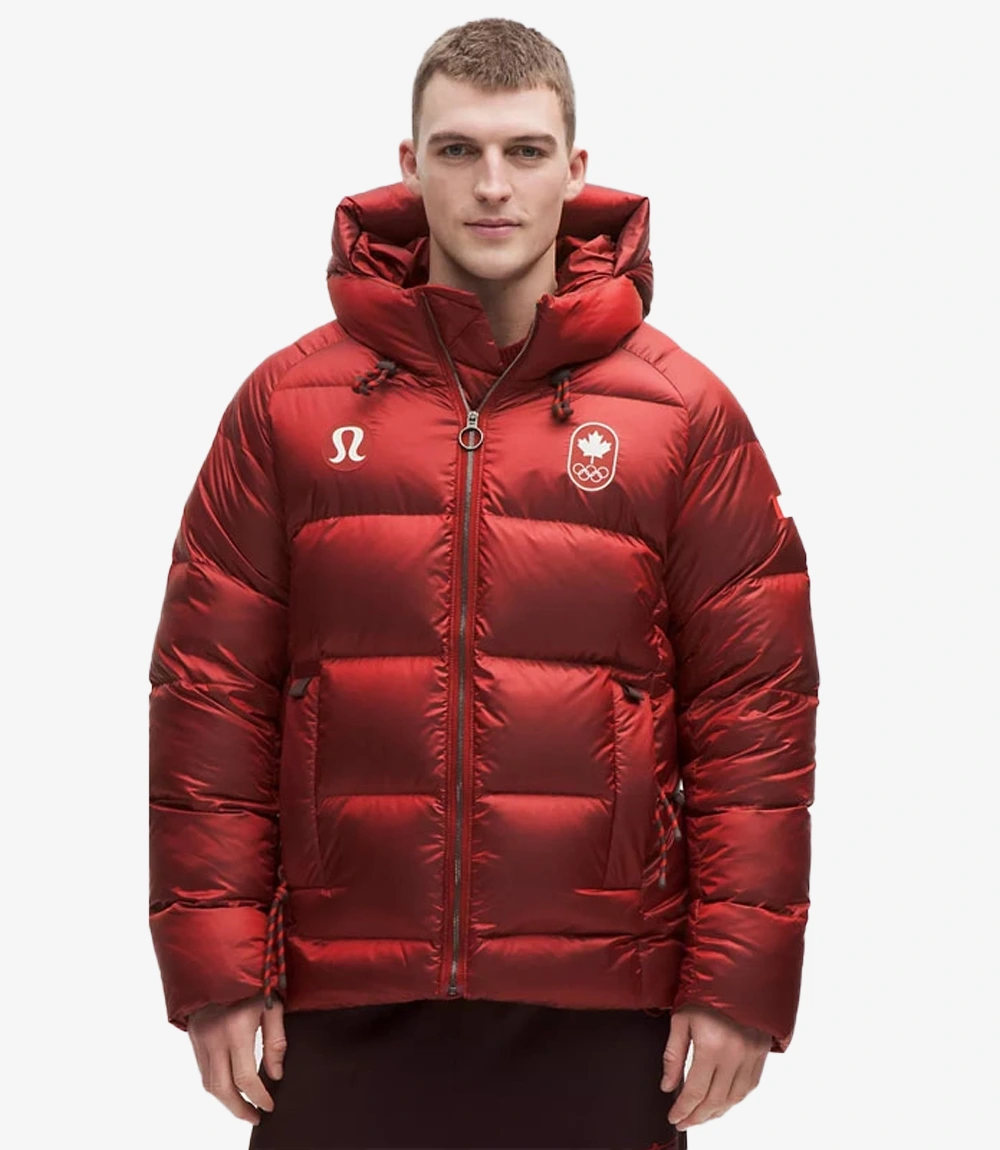 Team Canada Wunder Puff Large-Hood Jacket Shine Jacket Unisex Team Canada Wunder Puff Large-Hood Jacket Shine Jacket