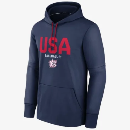 USA Baseball Nike 2026 World Baseball Classic Club Hoodie For Unisex