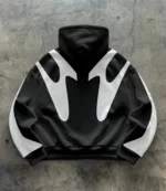 AXEPEAK Fashion Contrast Color Loose Hoodie For Unisex