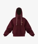 Adidas Brown Corduroy Padded Jacket – LNY SS26 For Unisex