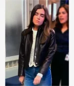 Braedyn Bruner General Hospital 2025 Emma Scorpio-Drake Leather Jacket For Unisex