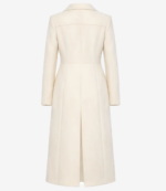 Claire Grace The Young and the Restless Tv Series Hayley Erin White Wool Coat For Unisex