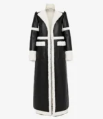 Dana Thomas Beyond the Gates S01 Trisha Mann Black Sherpa Coat