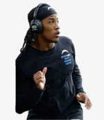 Los Angeles Chargers 2025 Inspire Change Opportunity Equity Freedom Justice Nike Long Sleeve T-Shirt in Black For Unisex