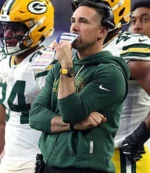 Matt LaFleur Green Bay Packers Pullover Sideline Hoodie For Unisex